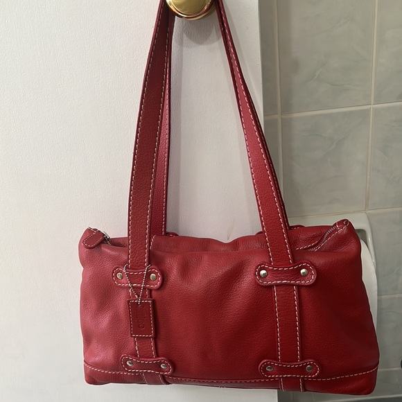 LÁTICO leather bag, red color - Picture 7 of 16